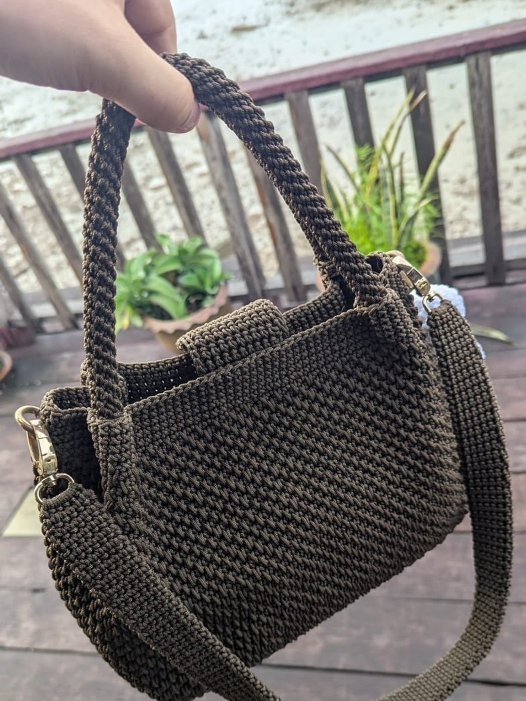 The Karst, Structured Tote, Espresso